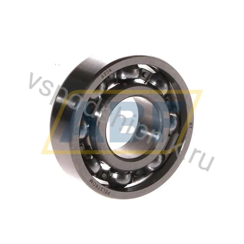 Подшипник шариковый радиальный 6204 Felstrom 360