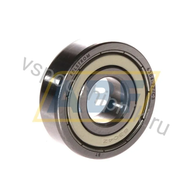 Подшипник шариковый радиальный 6304-2Z/C3 Felstrom 360