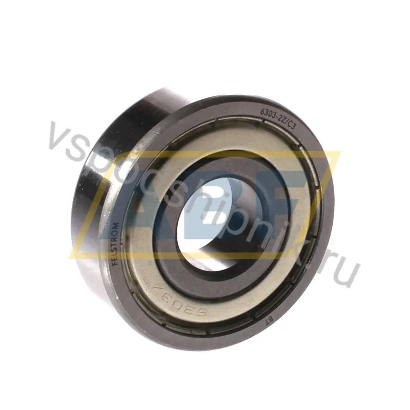 Подшипник шариковый радиальный 6303-2Z/C3 Felstrom 360