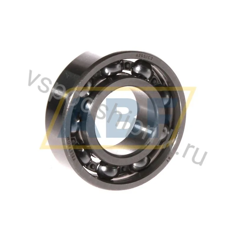 Подшипник шариковый радиальный 6205/C3 Felstrom 360