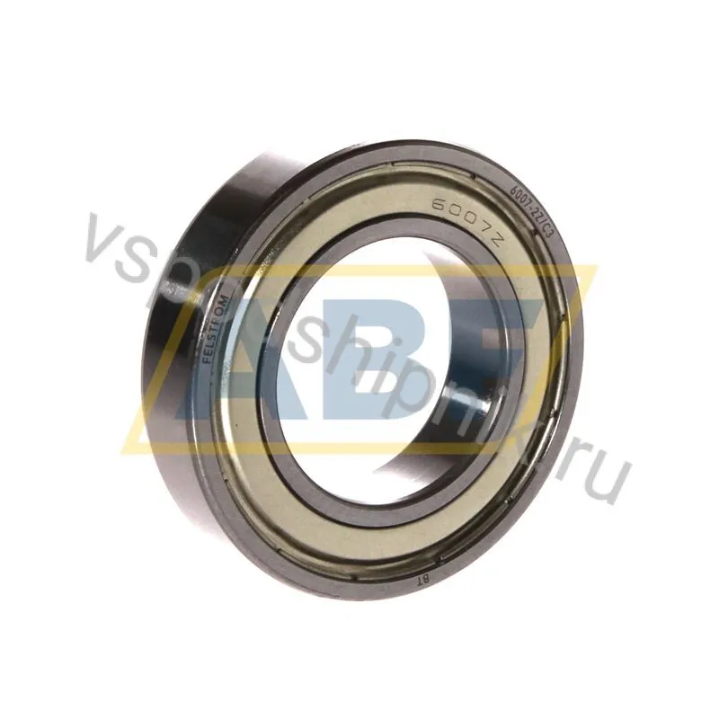 Подшипник шариковый радиальный 6007-2Z/C3 Felstrom 360
