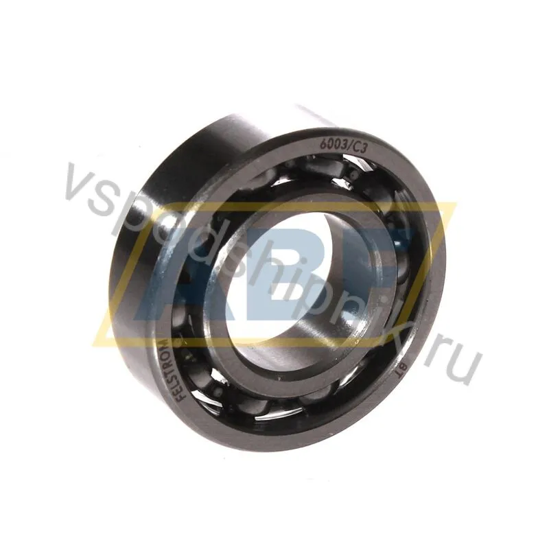 Подшипник шариковый радиальный 6003/C3 Felstrom 360