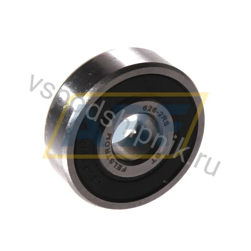 Миниатюрный шариковый подшипник 626-2RS Felstrom 360