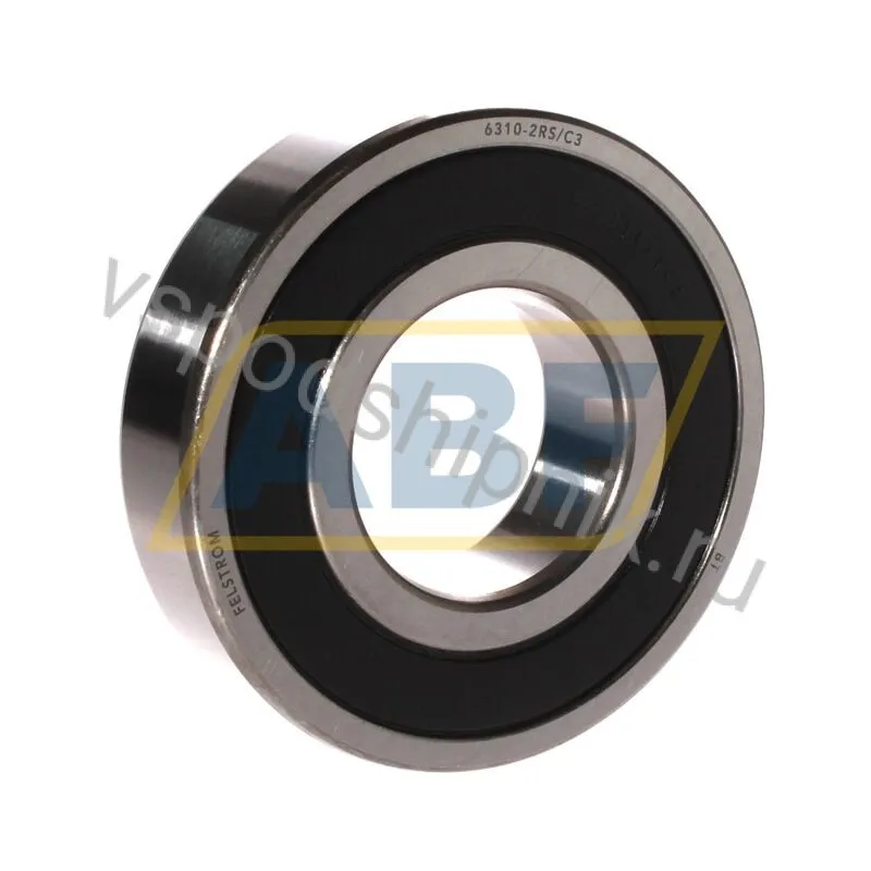 Подшипник шариковый радиальный 6310-2RS/C3 Felstrom 360