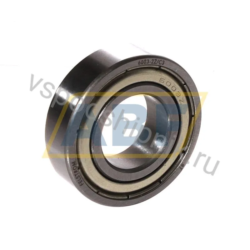 Подшипник шариковый радиальный 6003-2Z/C3 Felstrom 360