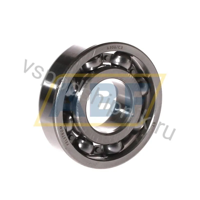 Подшипник шариковый радиальный 6306/C3 Felstrom 360