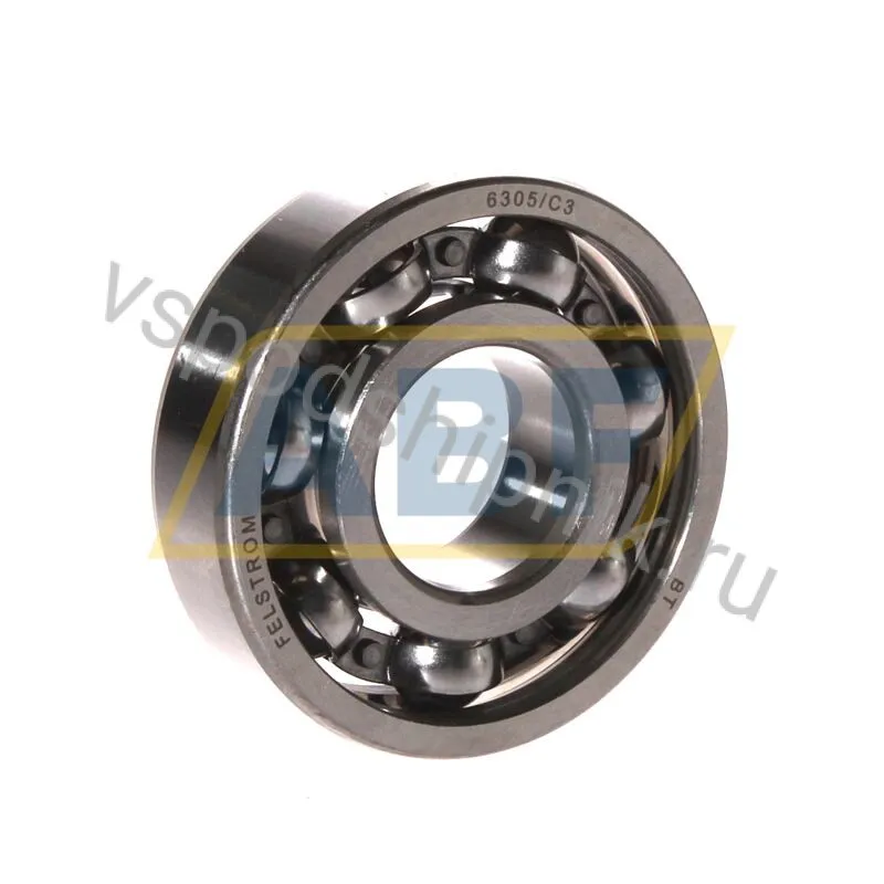 Подшипник шариковый радиальный 6305/C3 Felstrom 360
