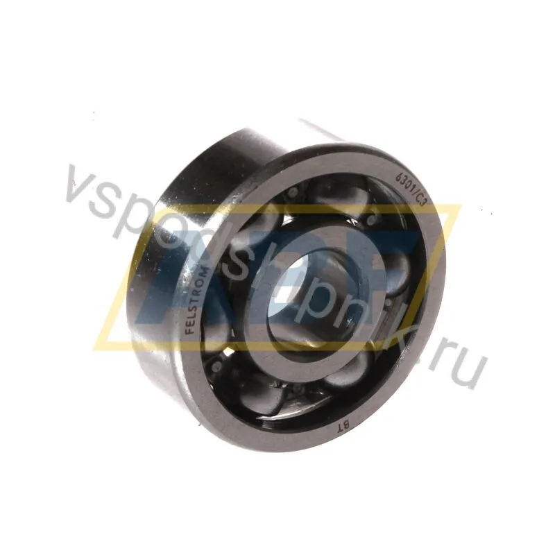 Подшипник шариковый радиальный 6301/C3 Felstrom 360