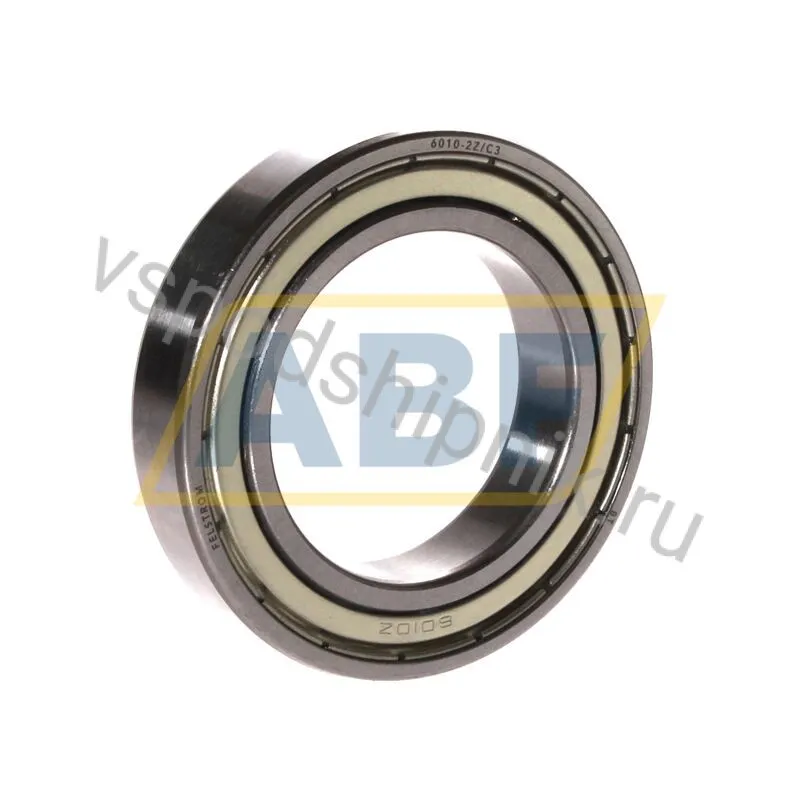 Подшипник шариковый радиальный 6010-2Z/C3 Felstrom 360