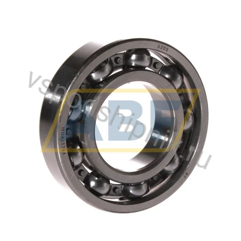 Подшипник шариковый радиальный 6208 Felstrom 360