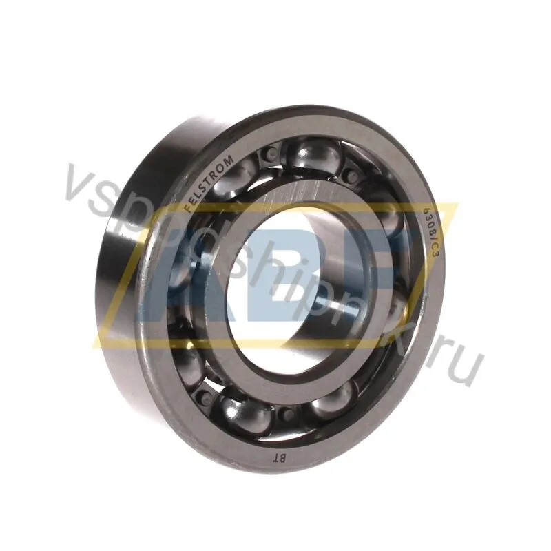 Подшипник шариковый радиальный 6308/C3 Felstrom 360