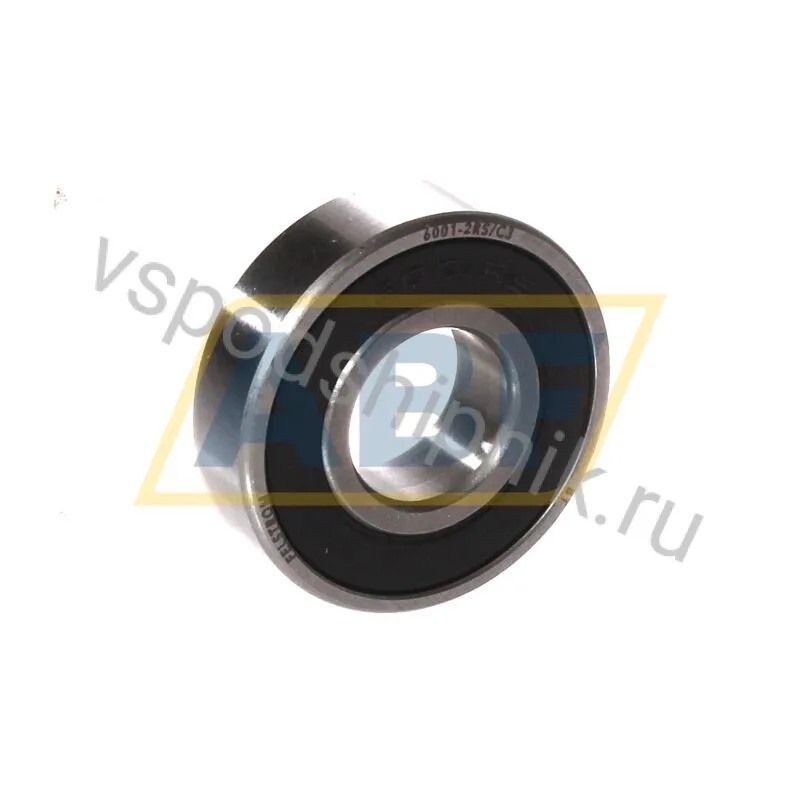 Подшипник шариковый радиальный 6001-2RS/C3 Felstrom 360