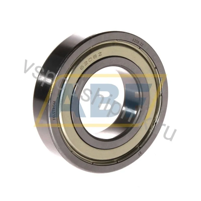 Подшипник шариковый радиальный 6208-2Z Felstrom 360