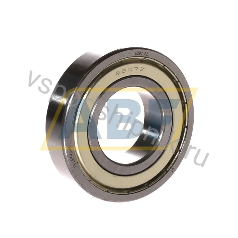 Подшипник шариковый радиальный 6207-2Z Felstrom 360