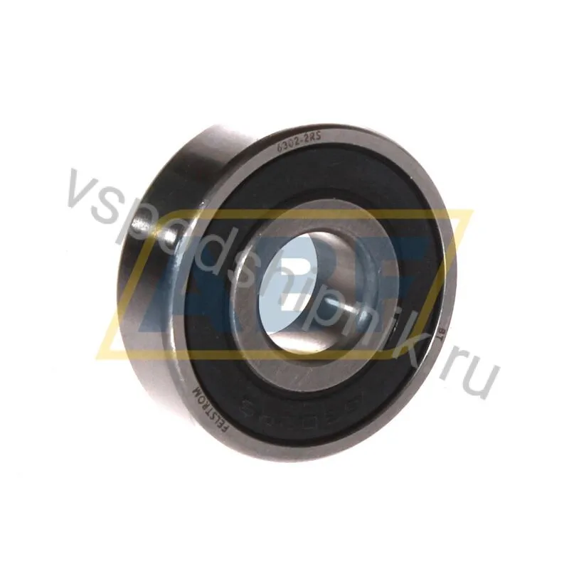 Подшипник шариковый радиальный 6302-2RS Felstrom 360