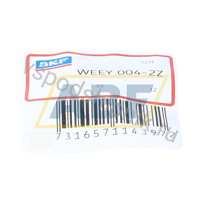 Шариковый подшипник WEEY004-2Z SKF 360