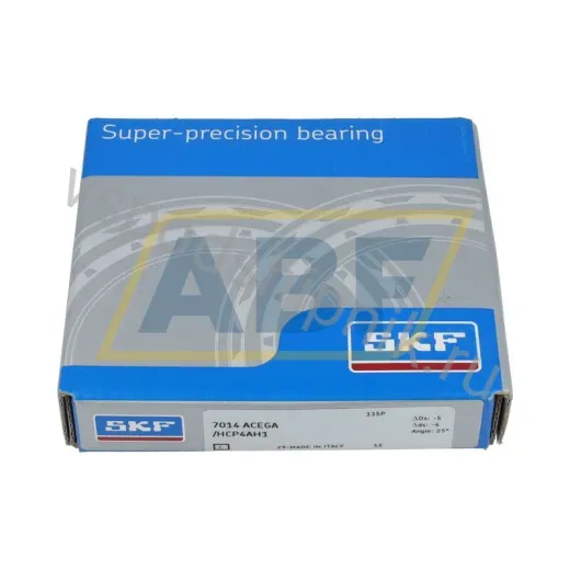 Подшипник шариковый радиально-упорный однорядный 7014ACEGA/HCP4AH1 SKF