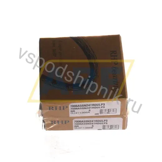 Подшипник шариковый радиально-упорный однорядный 7006A5SN24TRDULP3 RHP