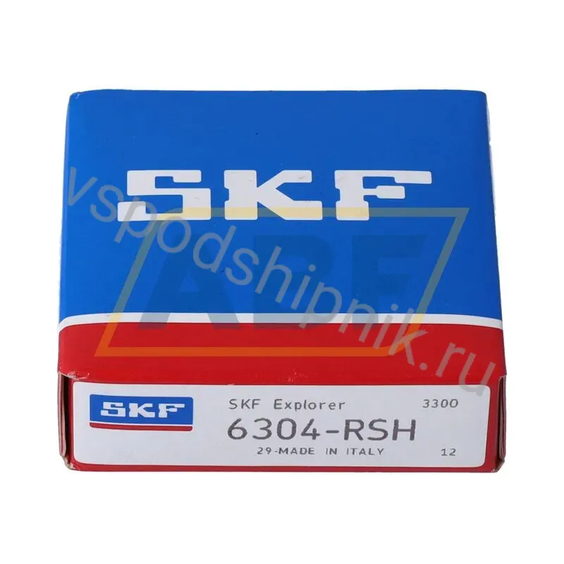 Подшипник шариковый радиальный однорядный 6304-RSH SKF 360