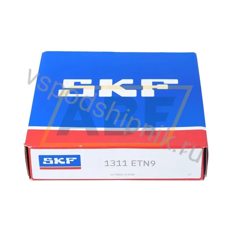 Самоустанавливающийся шариковый подшипник двухрядный 1311ETN9 SKF 360