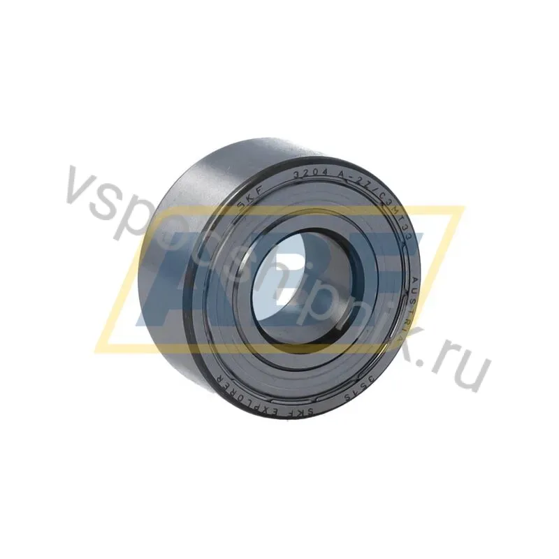 Радиально-упорный шариковый подшипник двухрядный 3204A-2Z SKF 360