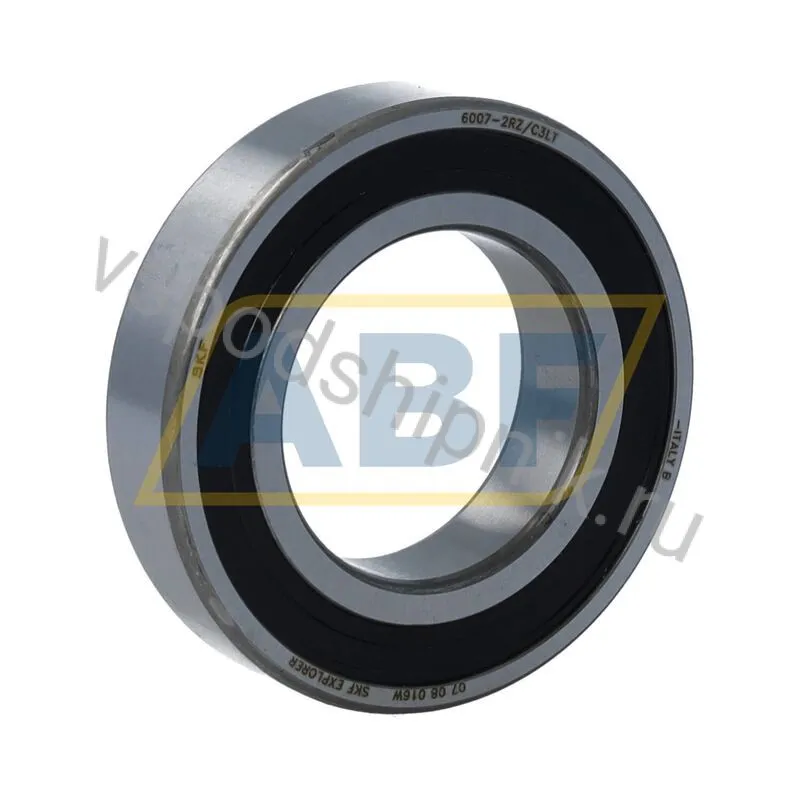 Подшипник шариковый радиальный однорядный 6007-2RZ/C3LT SKF 360
