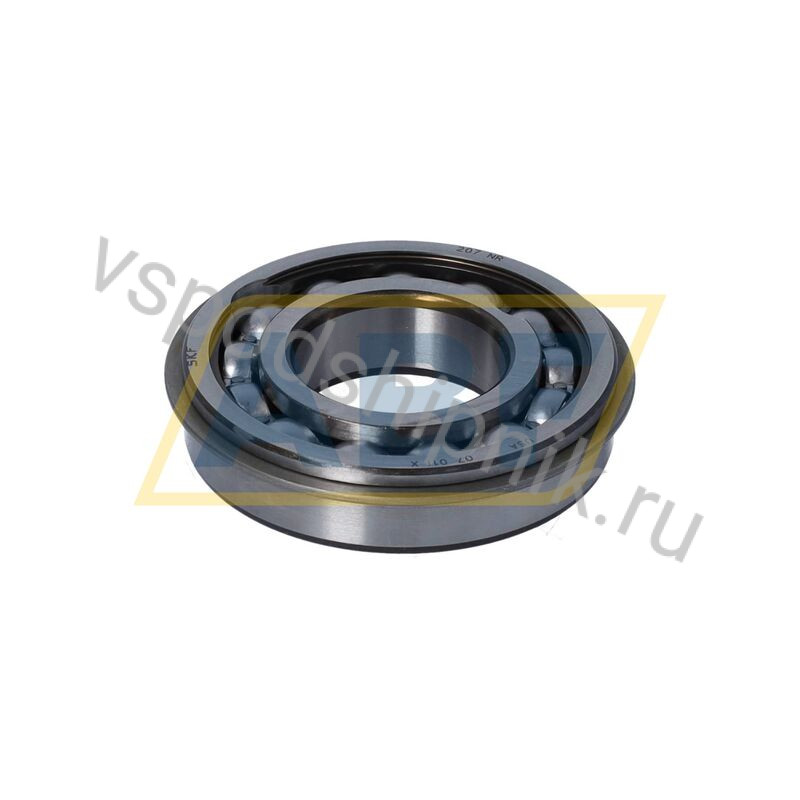Подшипник шариковый радиальный однорядный 207NR SKF 360