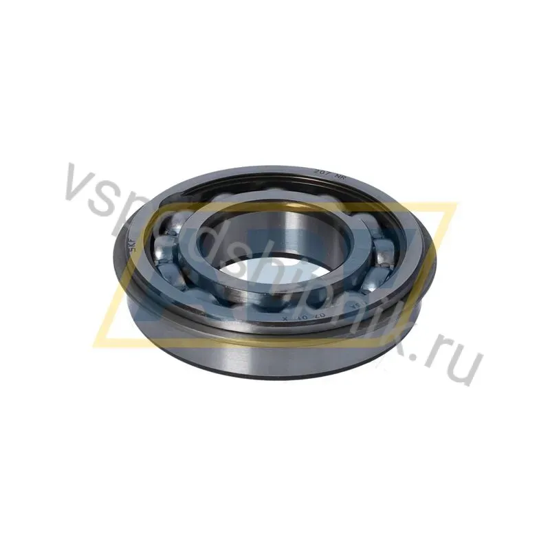 Подшипник шариковый радиальный однорядный 207NR SKF 360