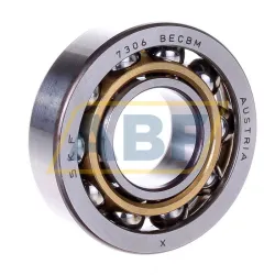 Подшипник радиально-упорный шариковый 7306BECBM SKF
