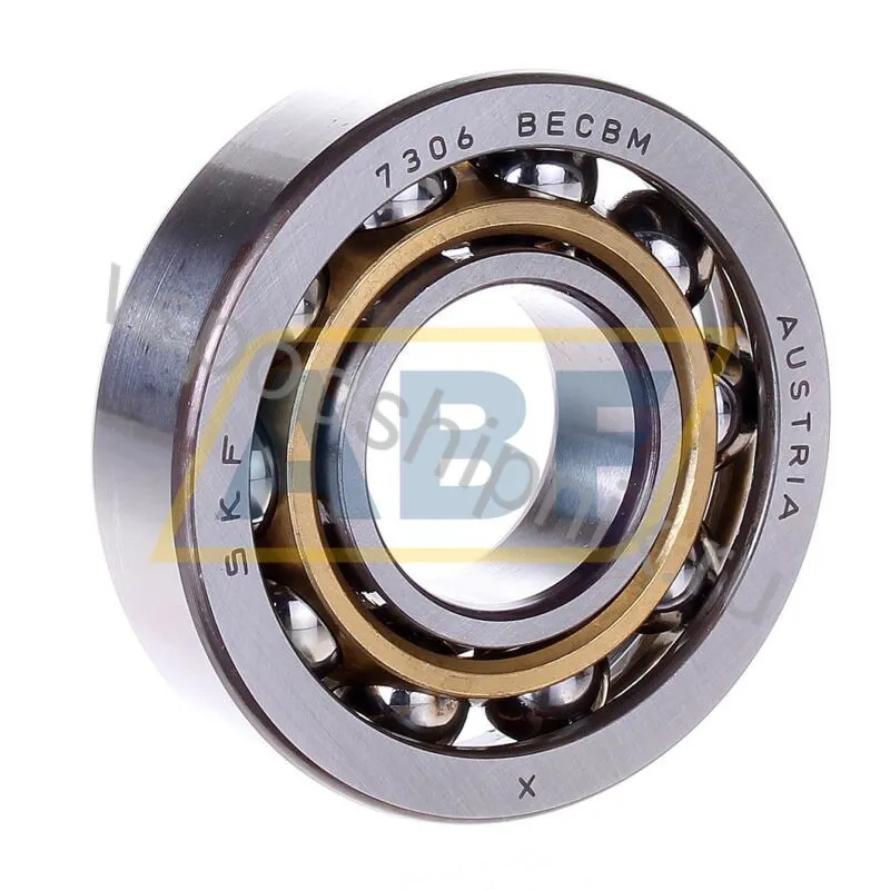 Подшипник радиально-упорный шариковый 7306BECBM SKF 360