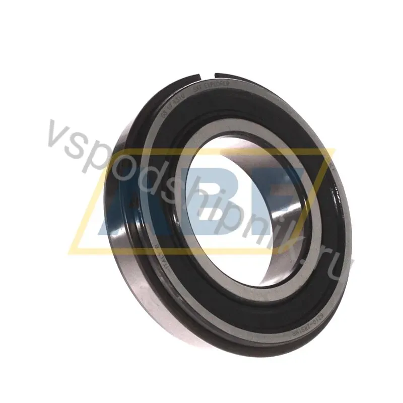 Подшипник шариковый радиальный однорядный 6210-2RS1NR SKF 360