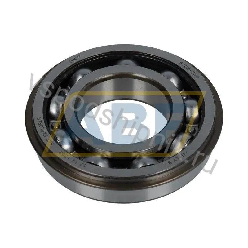 Подшипник шариковый радиальный однорядный 6208-ZNR SKF 360