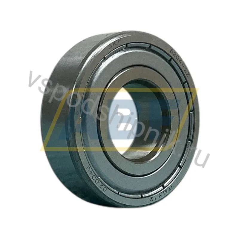 Подшипник шариковый радиальный однорядный 6204-2Z SKF 360