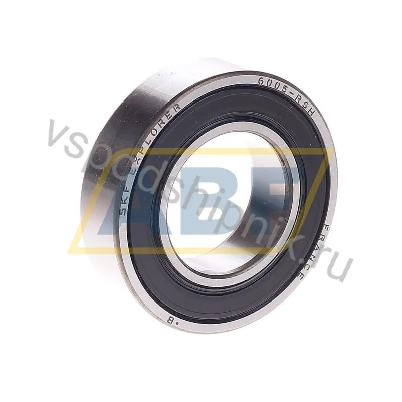 Подшипник шариковый радиальный однорядный 6005-RSH SKF 360