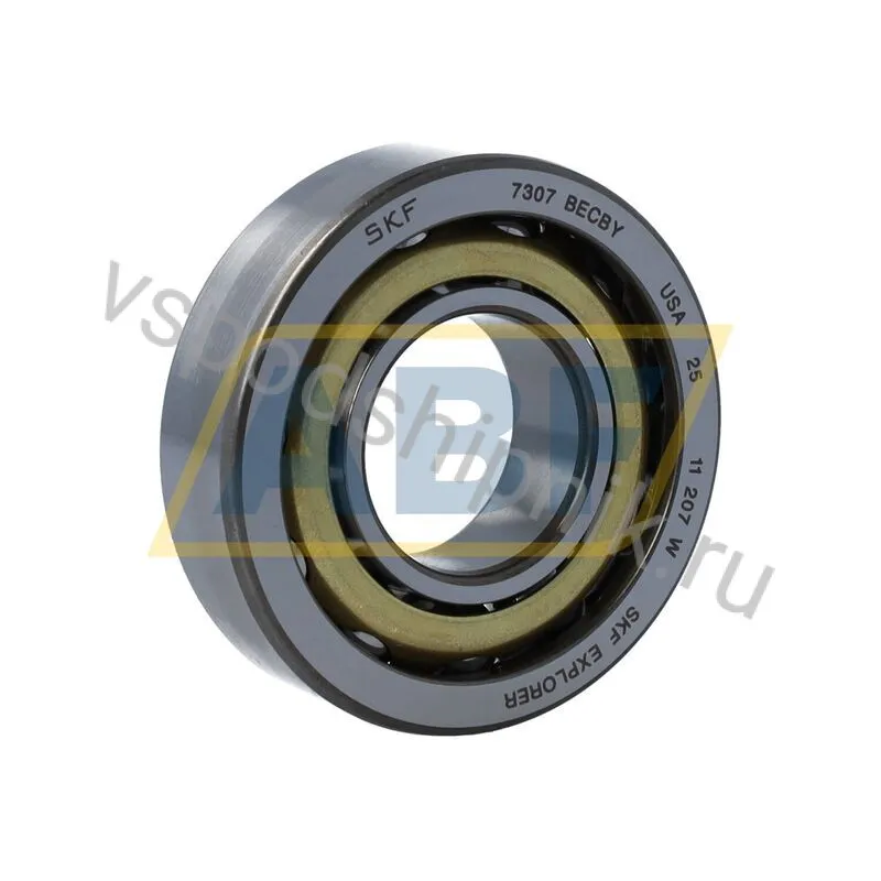 Подшипник радиально-упорный шариковый 7307BECBY SKF 360