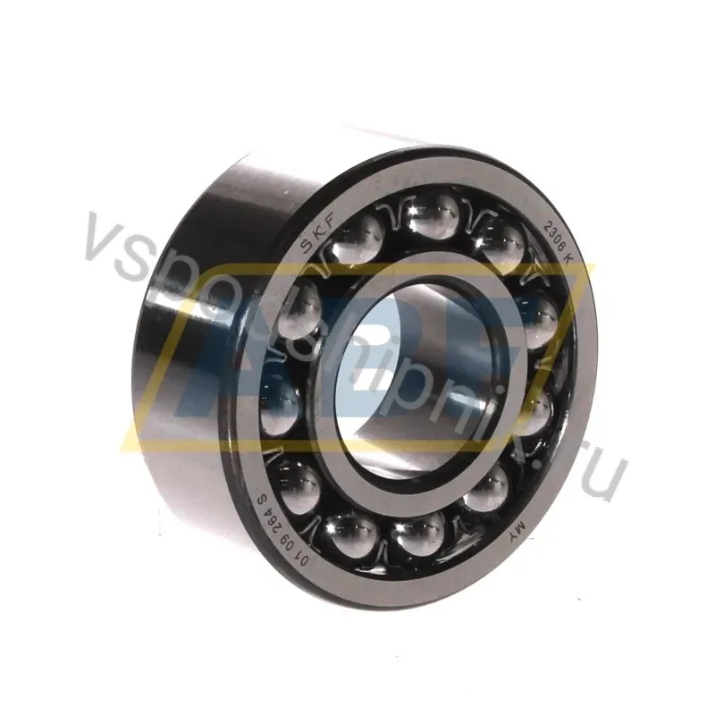 Самоустанавливающийся шариковый подшипник двухрядный 2306K SKF 360