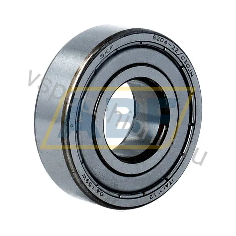 Подшипник шариковый радиальный однорядный 6204-2Z/C3GJN SKF 360
