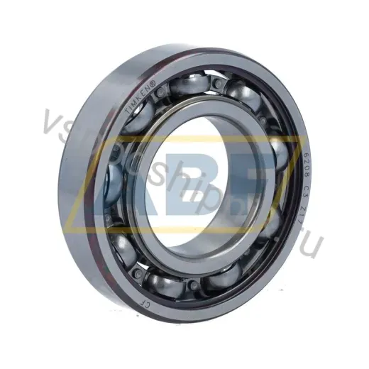 Подшипник шариковый радиальный однорядный 6208-C3 Timken 40×80×18 мм