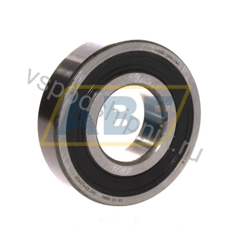 Подшипник шариковый радиальный однорядный 6308-2RS1/WT SKF 360