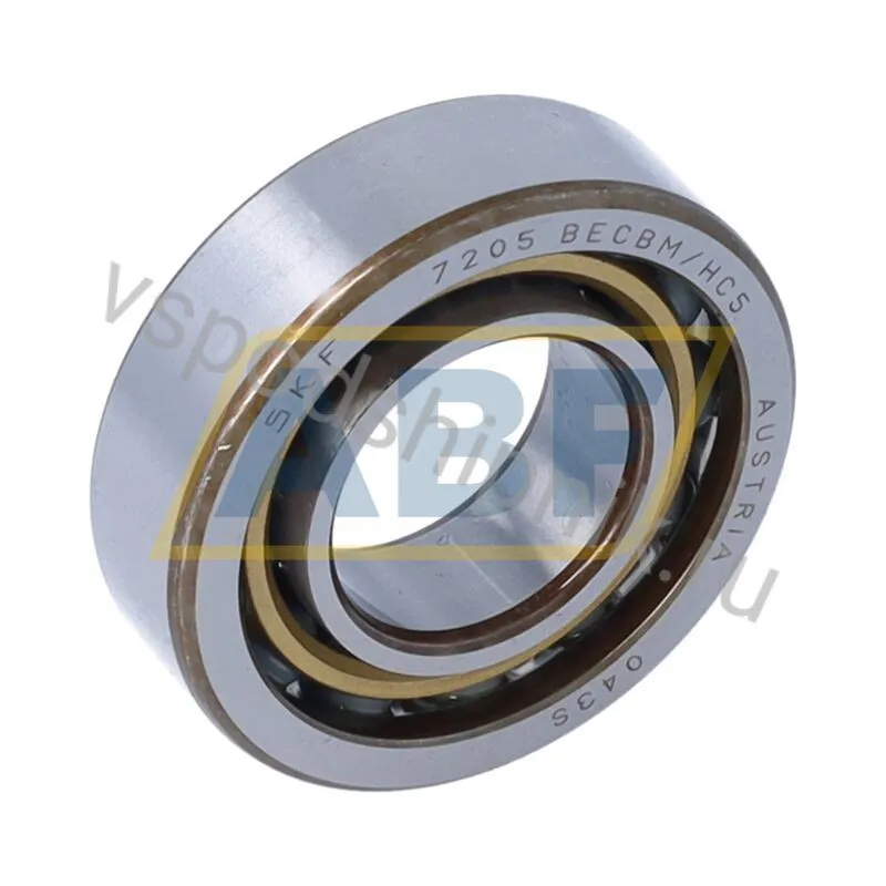 Подшипник шариковый радиально-упорный однорядный BX-7205BECBM/HC5 SKF 360