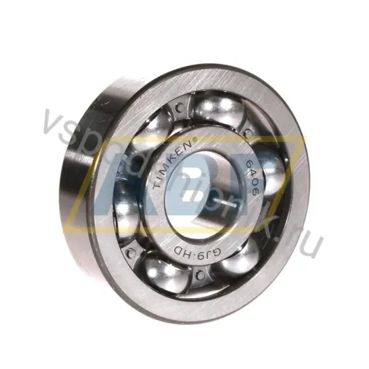 Подшипник шариковый радиальный однорядный 6406 Timken 30×90×23 мм