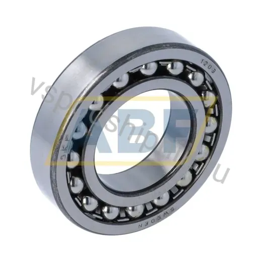 Самоустанавливающийся шариковый подшипник двухрядный 1209 SKF