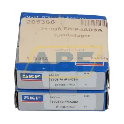 Подшипник шариковый радиально-упорный однорядный 71908FB/P4ADBA SKF
