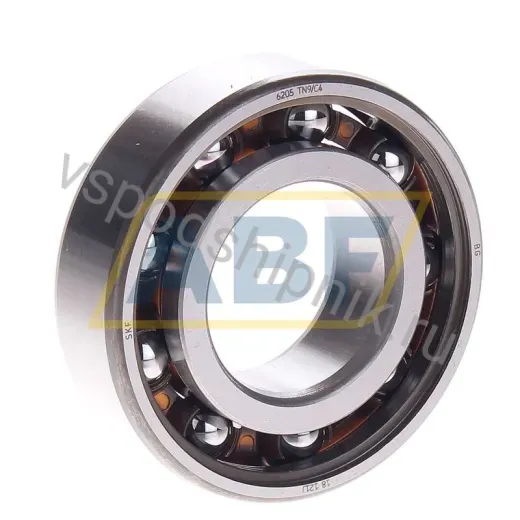 Подшипник шариковый радиальный однорядный 6205TN9/C4 SKF