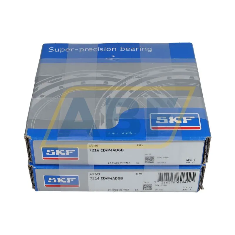 Подшипник шариковый радиально-упорный однорядный 7216CD/P4ADGB SKF 360