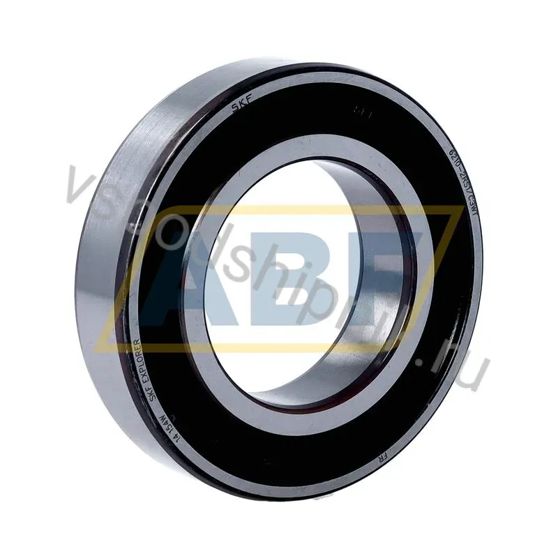 Подшипник шариковый радиальный однорядный 6210-2RS1/C3WT SKF 360