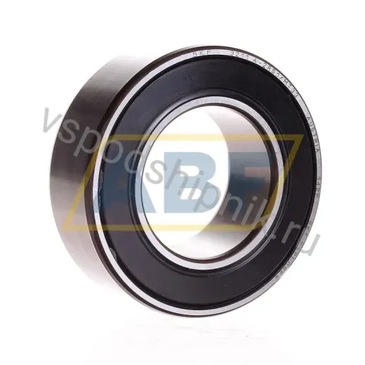 Радиально-упорный шариковый подшипник двухрядный 3211A-2RS1/MT33 SKF