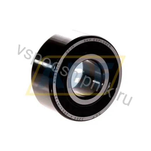 Радиально-упорный шариковый подшипник двухрядный 3204A-2RS1/MT33 SKF