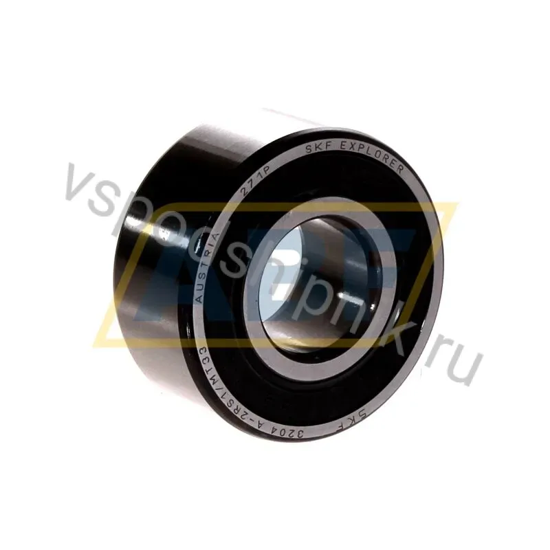 Радиально-упорный шариковый подшипник двухрядный 3204A-2RS1/MT33 SKF 360
