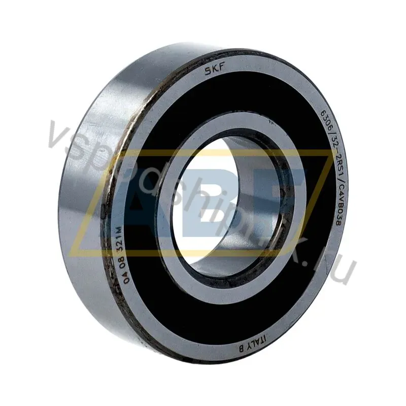 Подшипник шариковый радиальный однорядный 6306/32-2RS1/C4VB038 SKF 360